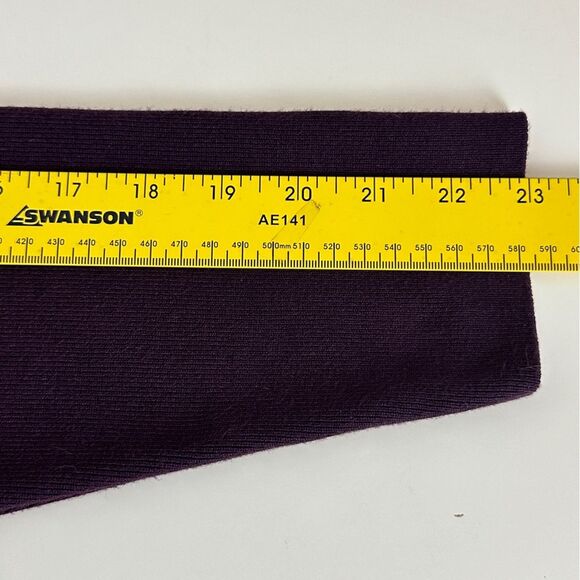 Calvin Klein Purple Long Sleeve Front Twist Sweater L - Picture 7 of 8